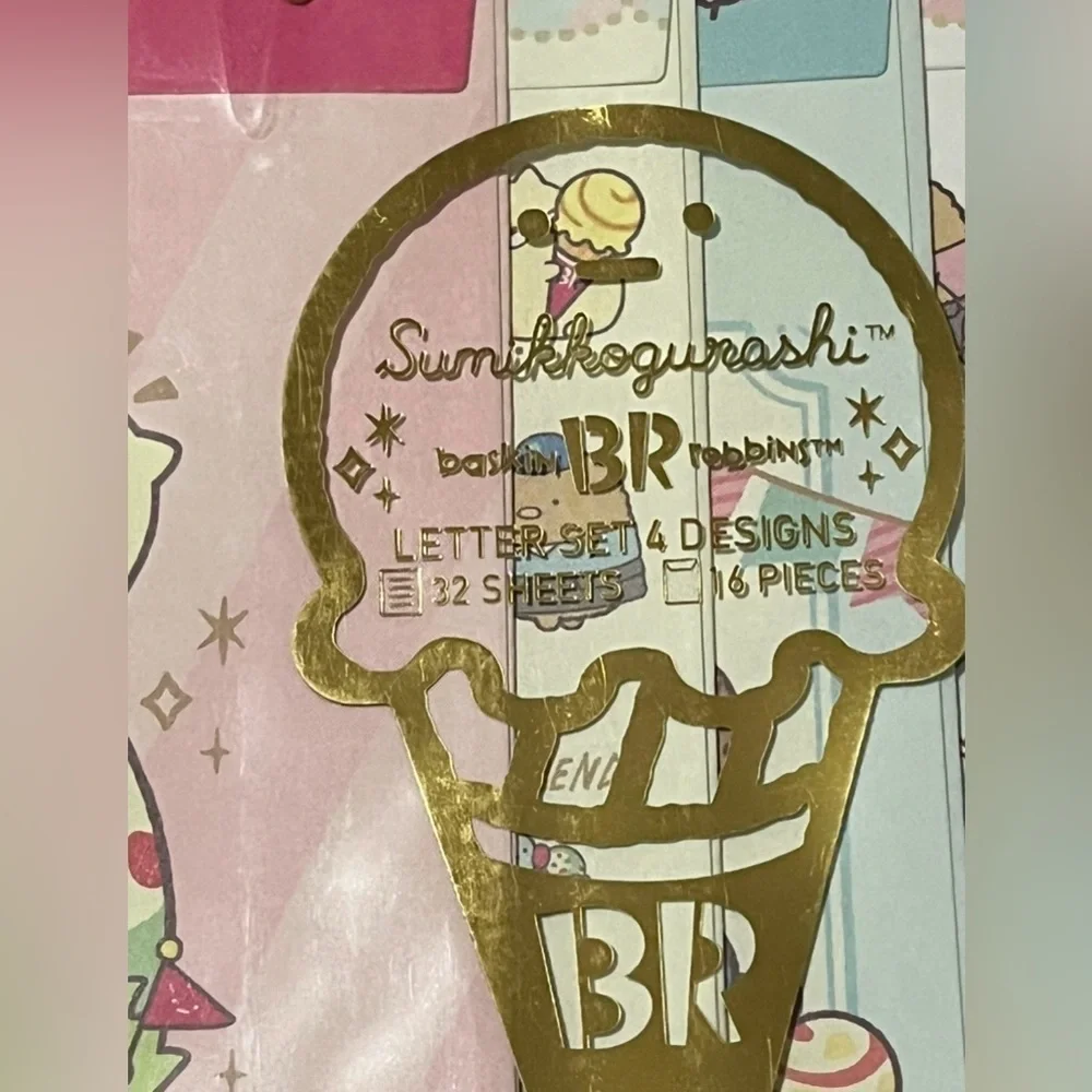 Sumikko Gurashi Baskin Robbin’s Letter Set